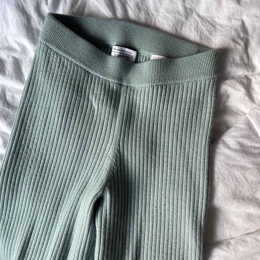 & Other Stories - knitted teal pants